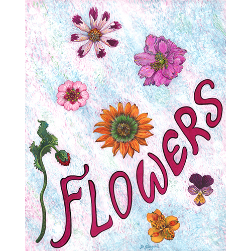 Flowers (No.1)- Art Print