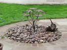 Castor Oil Tree copper water feature by Gary Pickles