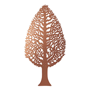 Memory Tree copper fundraising tree by Bronwen Glazzard of Metallic Garden