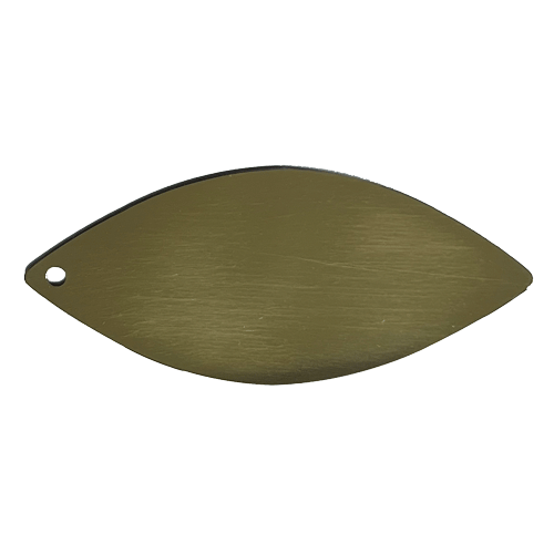 Solid brass Gardener plant label